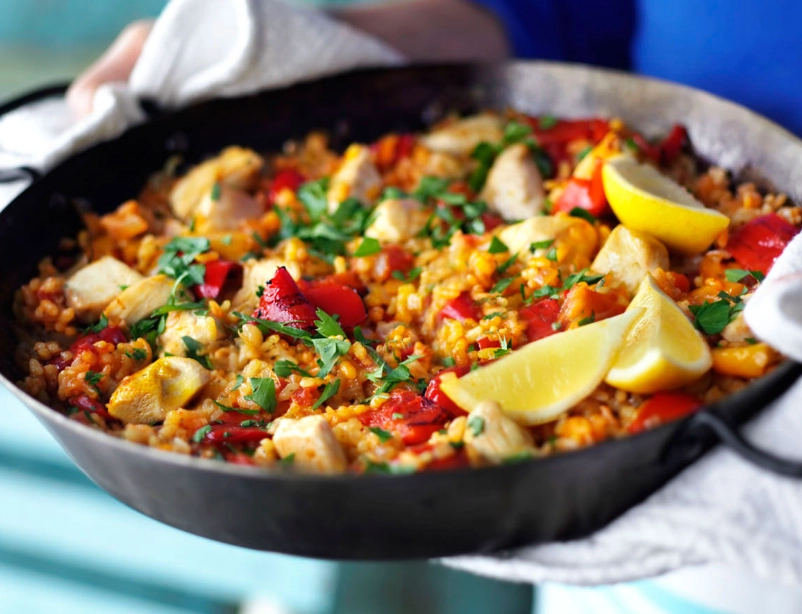 traditional spanish paella