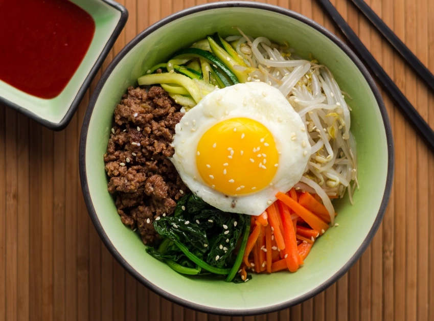 vegetarian bibimbap