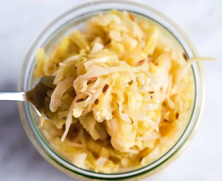 homemade sauerkraut