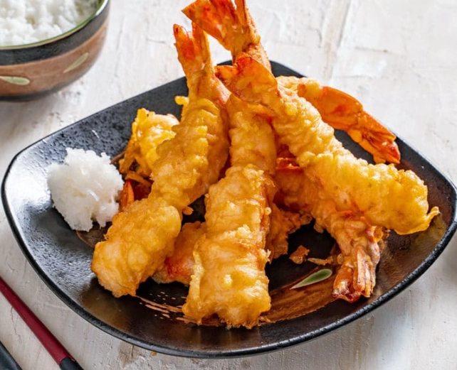 crispy tempura batter
