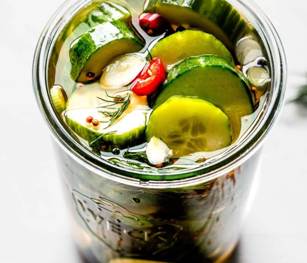 easy pickled cucumbers
