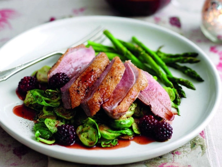 pan seared duck breast
