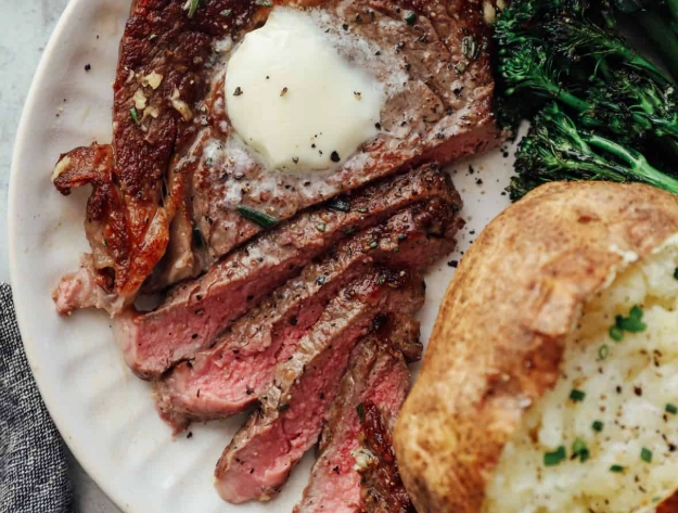 how to cook rib eye steak