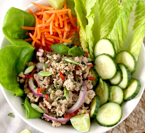 how to make larb