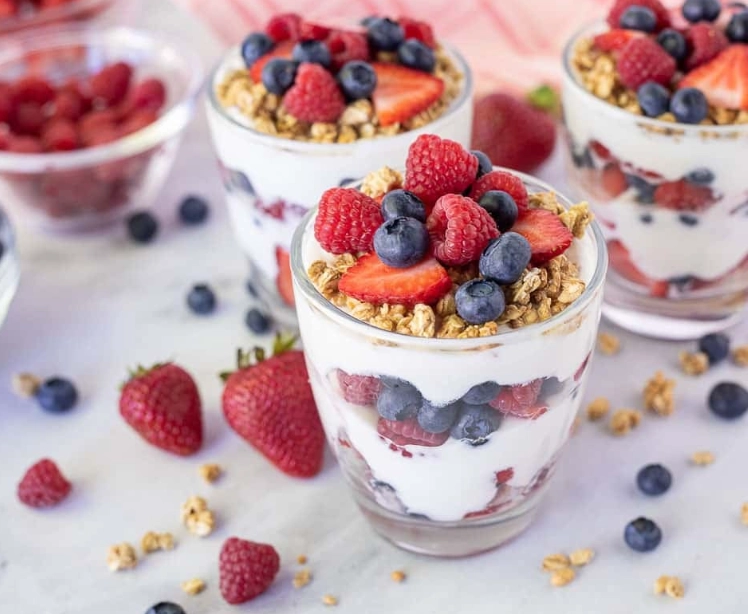healthy parfait recipes