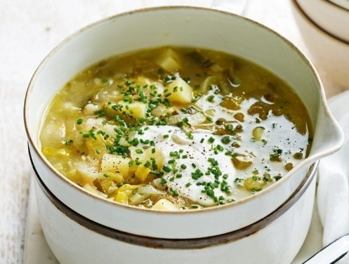 easy potato leek soup