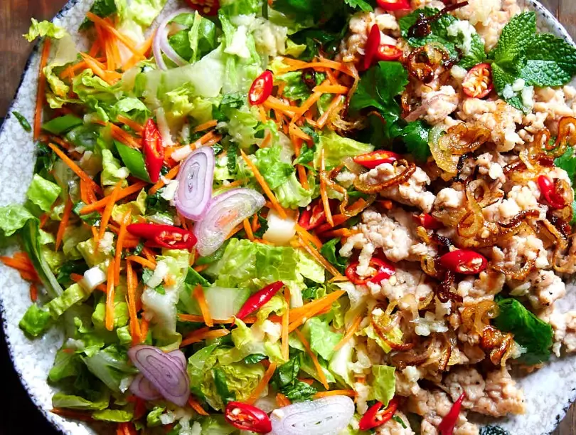 how to make larb