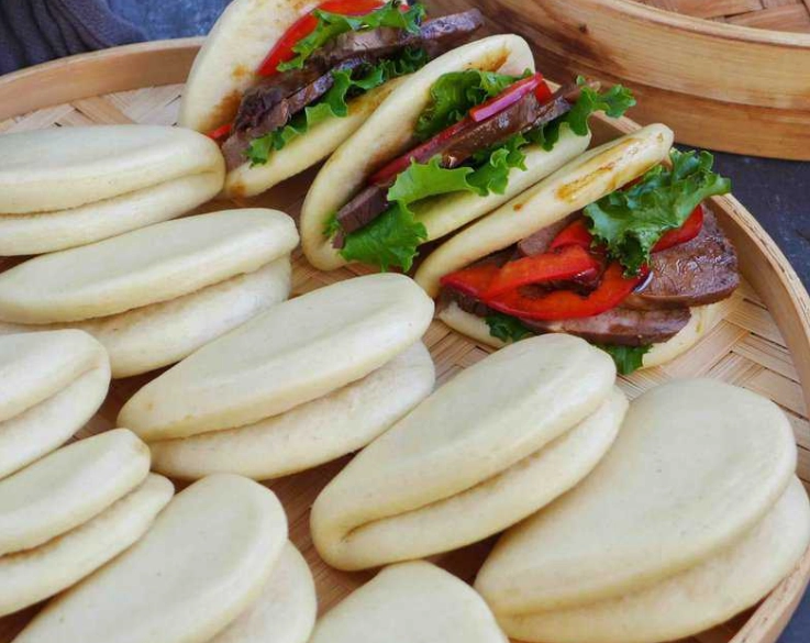 steamed bao buns steamed bao buns