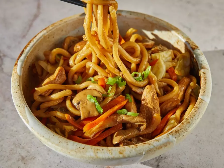 how to make yaki udon