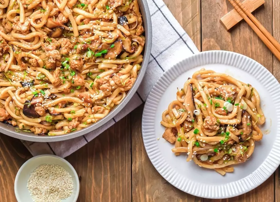 how to make yaki udon