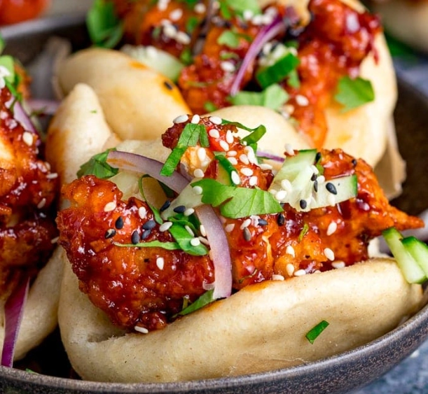 braised pork belly bao braised pork belly bao