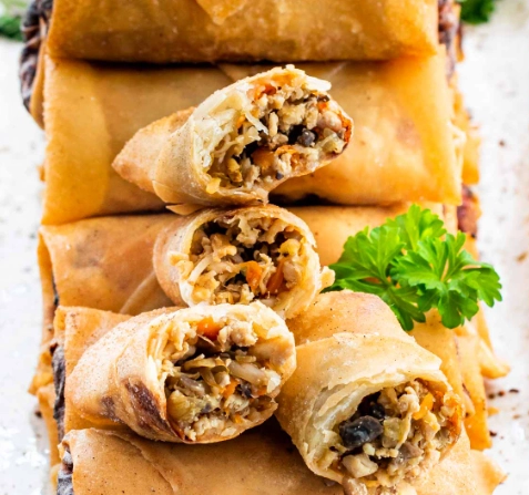 vegetarian spring rolls