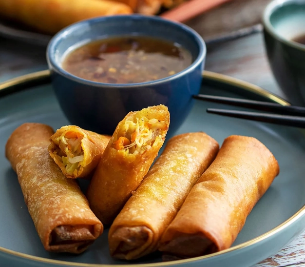 vegetarian spring rolls