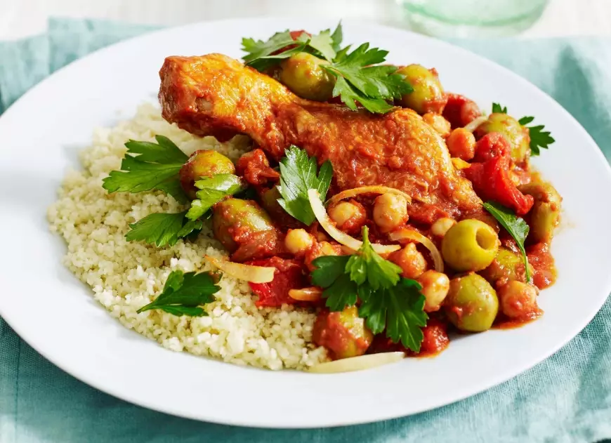 authentic chicken tagine