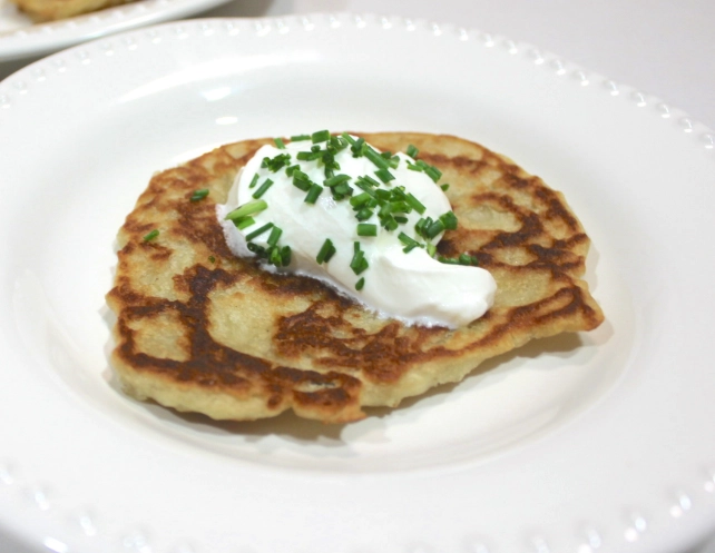 Irish potato pancakes