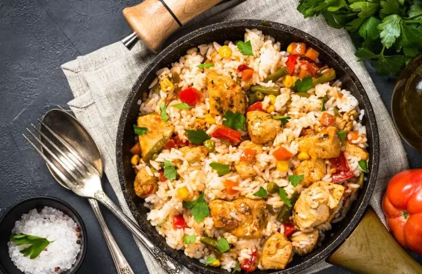 easy fried rice easy fried rice