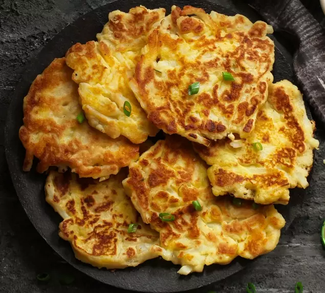 Irish potato pancakes