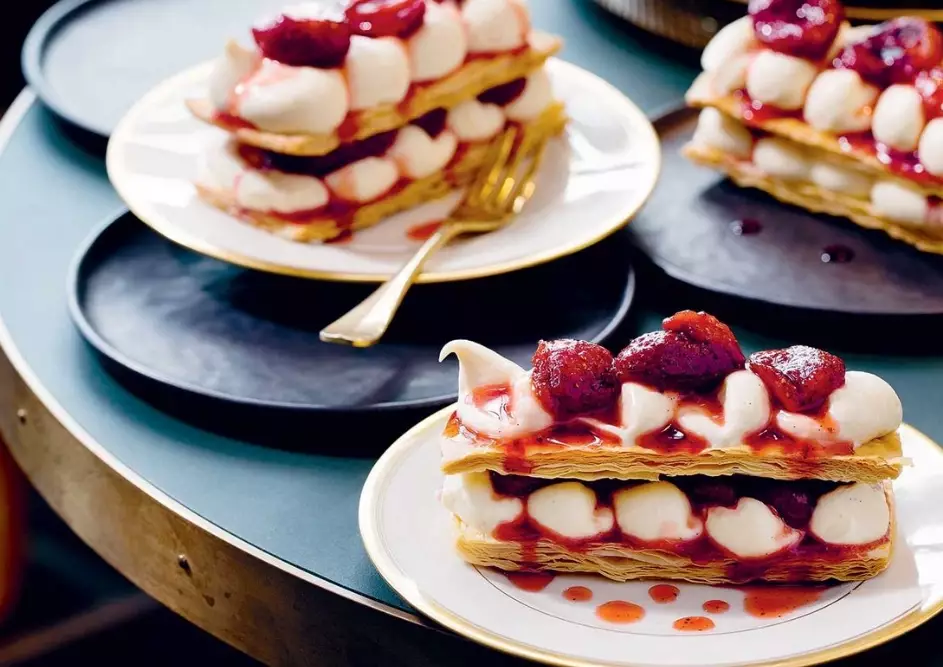 homemade french pastries