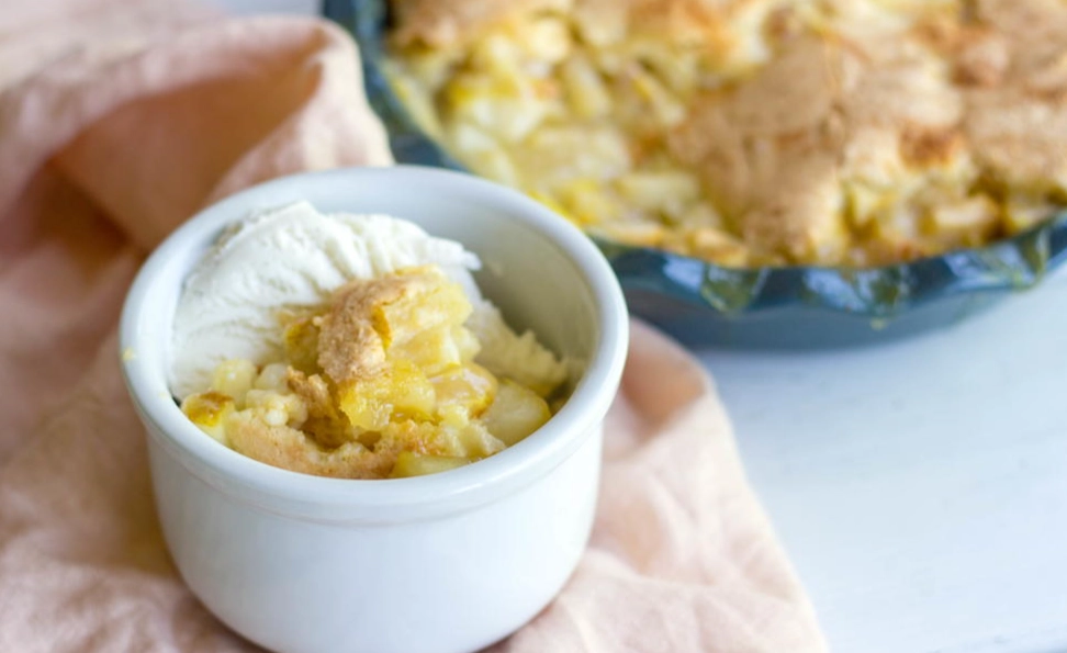 best pear cobbler