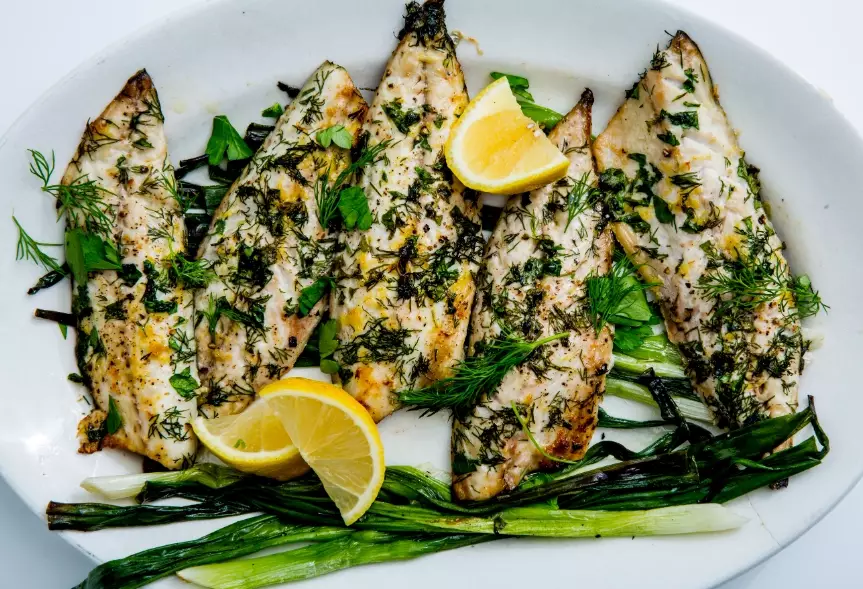 grilled king mackerel