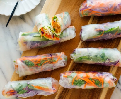 easy spring rolls recipe