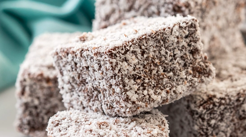 classic Australian lamington