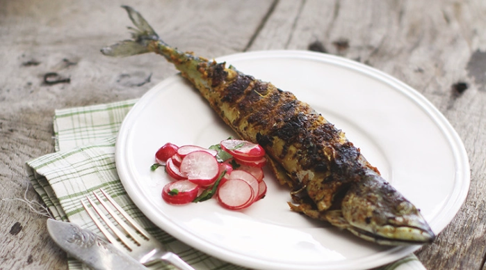 grilled king mackerel