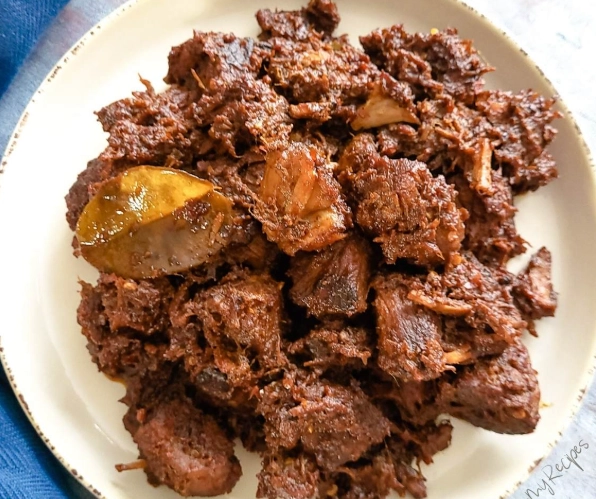 slow-cooked beef rendang