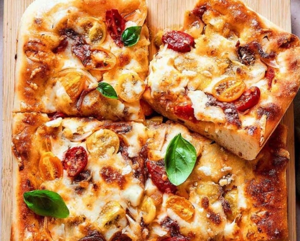 homemade pizza dough