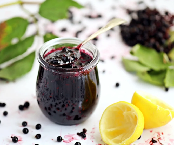 elderberry jam recipe