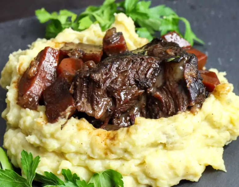 slow cooked beef cheek