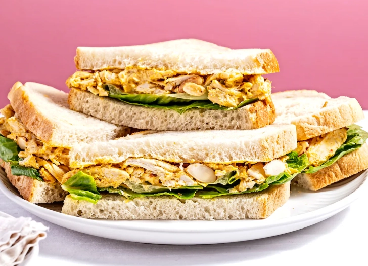 coronation chicken sandwich