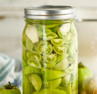 easy pickled tomatoes easy pickled tomatoes