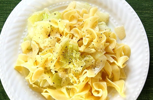 easy cabbage noodle recipe