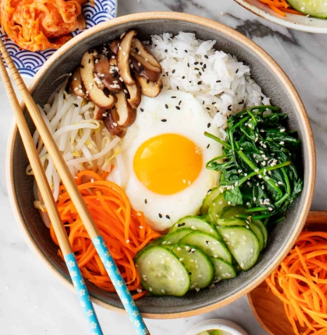 how to make bibimbap