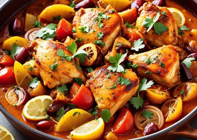 Moroccan chicken tagine Moroccan chicken tagine