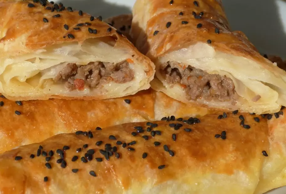 homemade borek