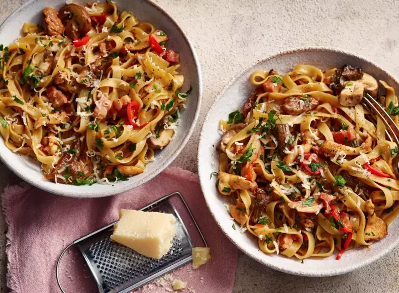 tagliatelle with ragu