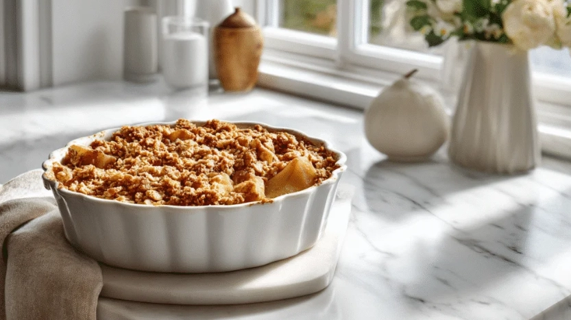 best pear crumble topping best pear crumble topping