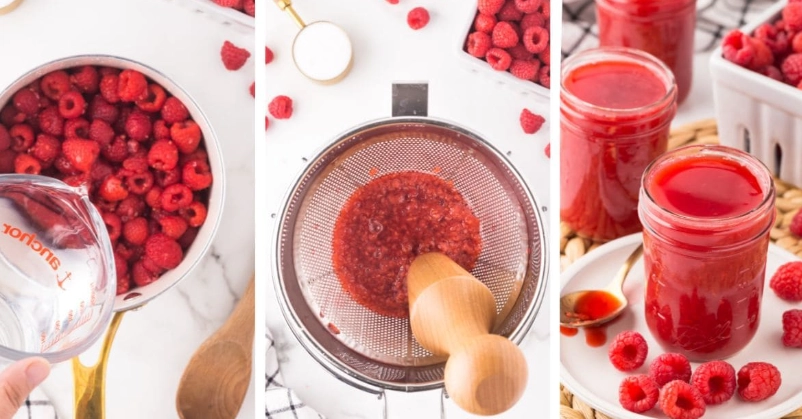 raspberry puree recipe