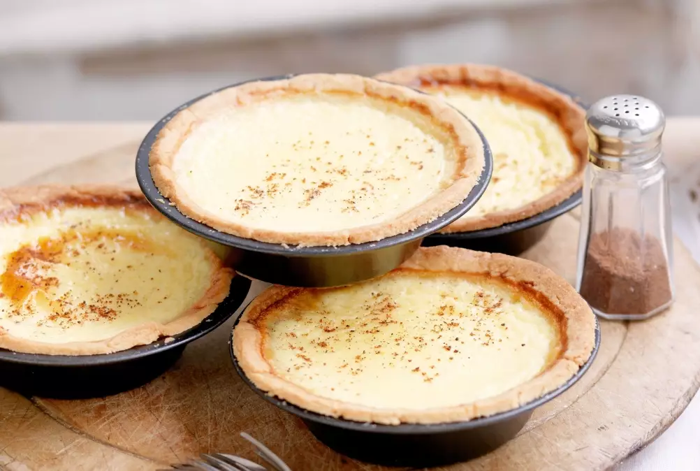easy custard tart