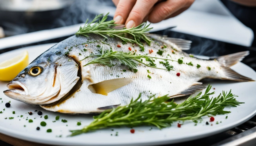 healthy sea bream healthy sea bream