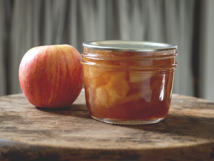 homemade apple jam