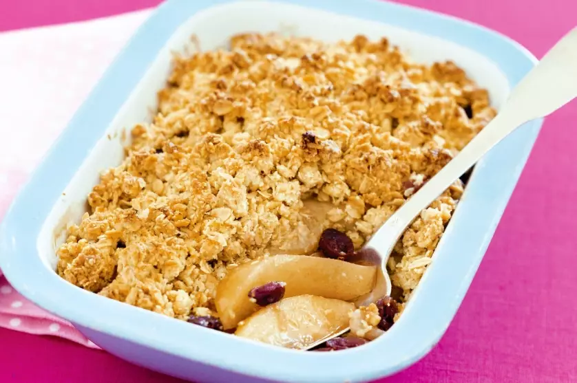 easy pear crumble easy pear crumble