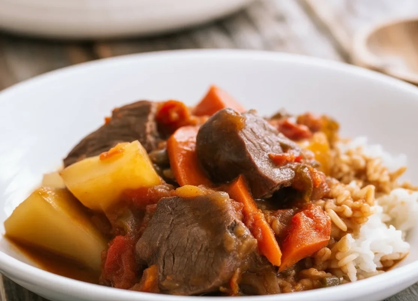 beef mechado recipe beef mechado recipe