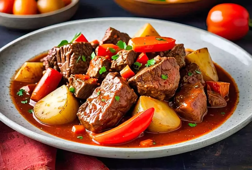 Mechado recipe with carrots