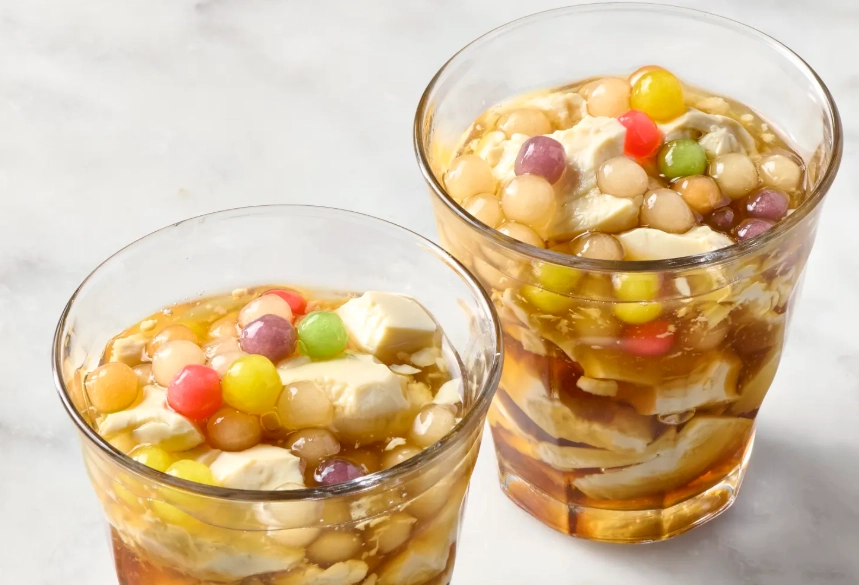 Filipino taho dessert