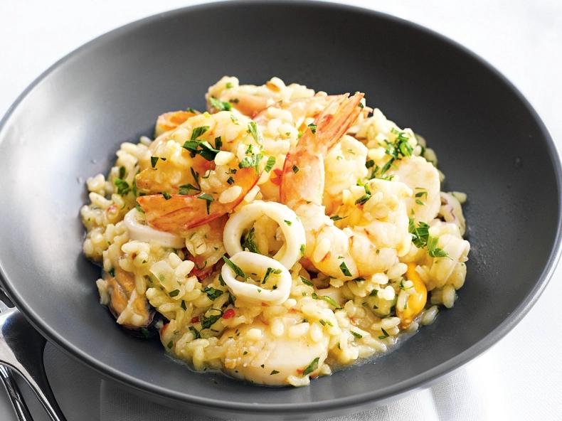 seafood risotto