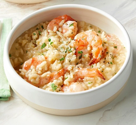 easy seafood risotto