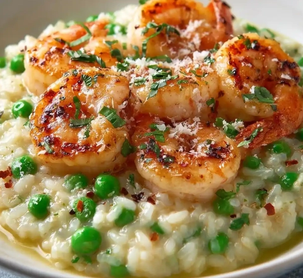 easy seafood risotto